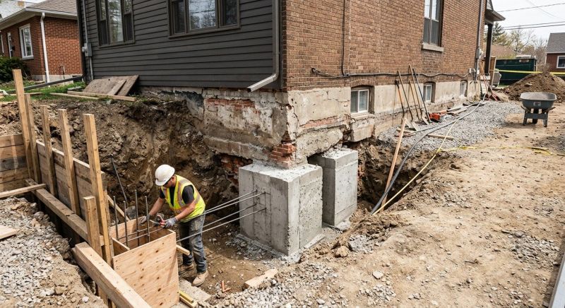 Structural Underpinning in Roane County, TN